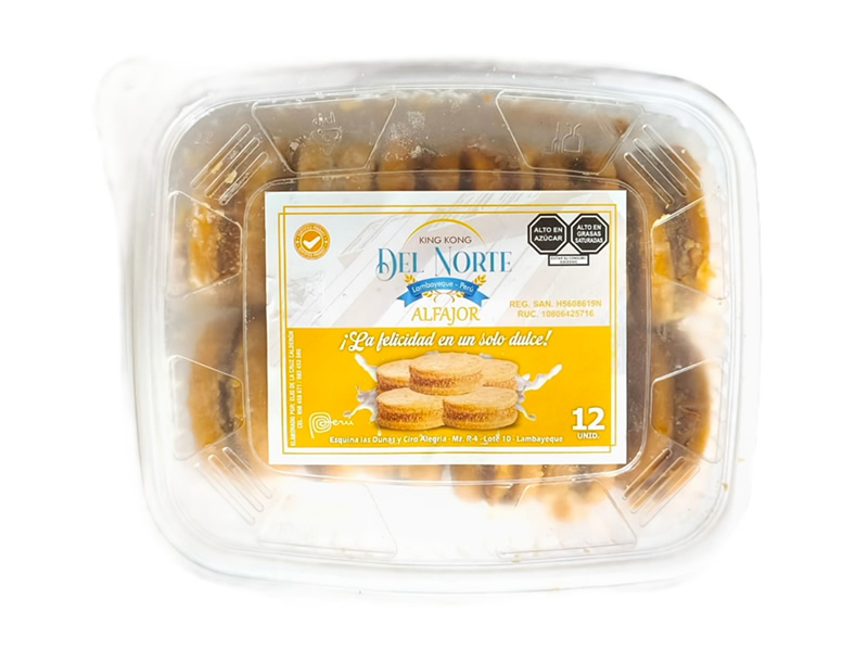 Alfajor De Natilla – 12 Unidades Caja Grande
