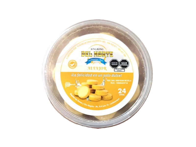 Alfajor de manjarblanco 24 Unidades Por Caja