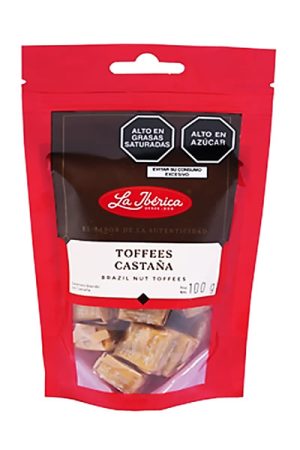 Toffees castaña x 100 gr