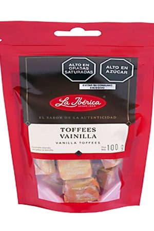 Toffees vainilla x 100 gr